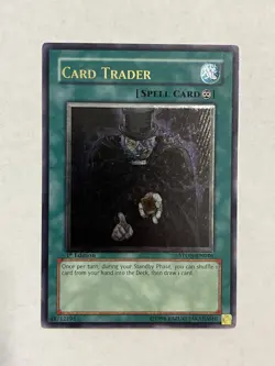 Card Trader STON-EN046 Ultimate Rare 1st Edition English Light Play Yu-Gi-Oh! - Image 1
