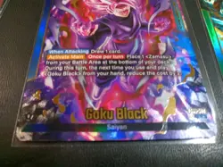 Lot Of 4 Leader Alt Art Dragon Ball Super Card FB01 Fusion World Son Goku Black! - Image 5