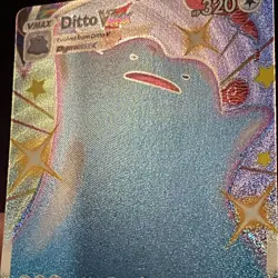 MINT Pokemon Ditto VMAX SV119/SV122 Shining Fates Shiny Vault Holo Rare Card - Image 4