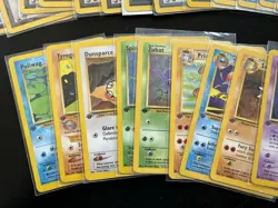 Vintage Pokemon 1st Edition Card Lot - 58 Card Collection - LP-HP - Image 5