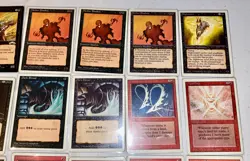 Magic The Gathering Revised Card Lot 30 Lord of Atlantis Nightmare Animate Dead - Image 4