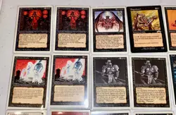 Magic The Gathering Revised Card Lot 30 Lord of Atlantis Nightmare Animate Dead - Image 5