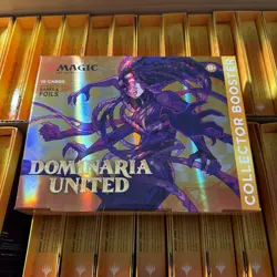 30 booster CASE Magic The Gathering Dominaria United Collector Omega Packs - Image 3