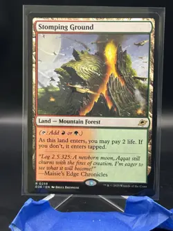 Magic The Gathering Stomping Ground Edge of Eternities Regular - Image 1