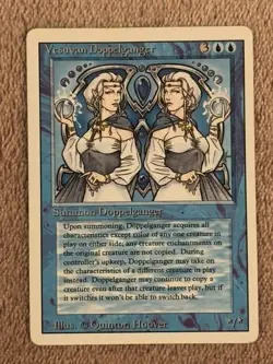 MTG - Vesuvan Doppelganger - Revised - Very Light Play Magic the Gathering - Image 1