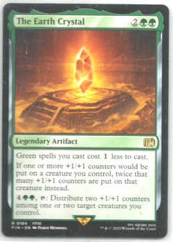 MTG - The Earth Crystal - Final Fantasy (FIN) - 184 - English - NM - Image 1