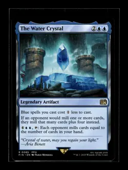 THE WATER CRYSTAL Final Fantasy #85 FIN(NM+)(MTG) - Image 1