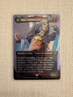 Kuja, Genome Sorcerer (Borderless) Foil R0399 Final Fantasy MTG NM - Image 1