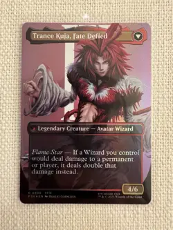 Kuja, Genome Sorcerer (Borderless) Foil R0399 Final Fantasy MTG NM - Image 2