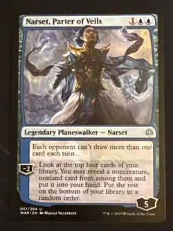1x Narset, Parter of Veils (61) War of the Spark LP MTG Magic the Gatehring x1 - Image 1