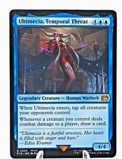 Ultimecia, Temporal Threat 0556 FFVIII- Final Fantasy FIN-MTG-Rare Reg. Magic NM - Image 1