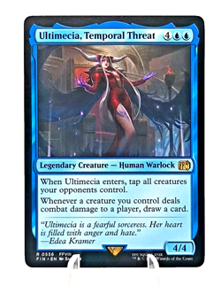 Ultimecia, Temporal Threat 0556 FFVIII- Final Fantasy FIN-MTG-Rare Reg. Magic NM - Image 3