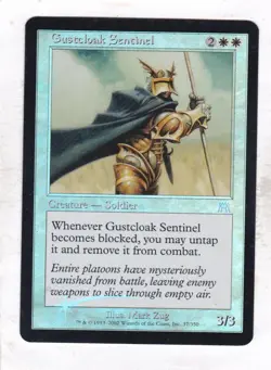 Magic: MTG: Onslaught: Foil: Gustcloak Sentinel - Image 1