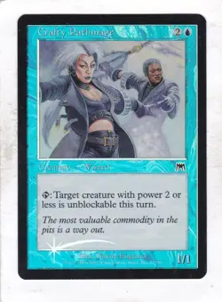 Magic: MTG: Onslaught: Foil: Crafty Pathmage - Image 1