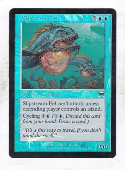 Magic: MTG: Onslaught: Foil: Slipstream Eel - Image 1