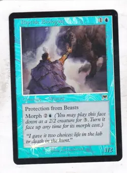 Magic: MTG: Onslaught: Foil: Riptide Biologist - Image 1