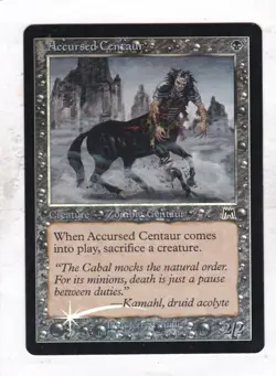 Magic: MTG: Onslaught: Foil: Accursed Centaur - Image 1