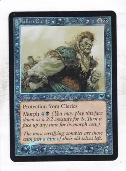 Magic: MTG: Onslaught: Foil: Fallen Cleric - Image 1