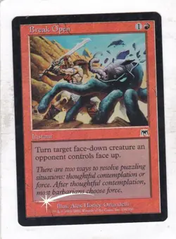 Magic: MTG: Onslaught: Foil: Break Open - Image 1