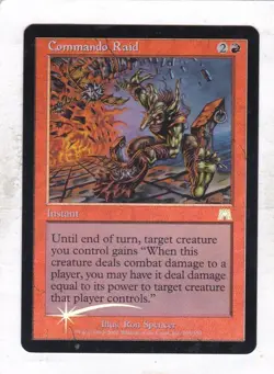 Magic: MTG: Onslaught: Foil: Commando Raid - Image 1