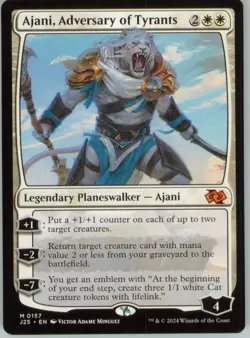 Ajani, Adversary of Tyrants M Foundations Jumpstart 157 NM - Image 1