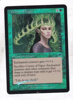 Magic: MTG: Onslaught: Foil: Crown of Vigor - Image 1