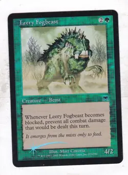 Magic: MTG: Onslaught: Foil: Leery Fogbeast - Image 1