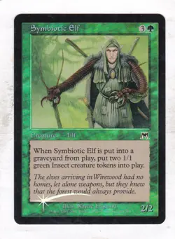 Magic: MTG: Onslaught: Foil: Symbiotic Elf - Image 1