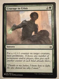Courage in Crisis [The List] Magic MTG - Image 1