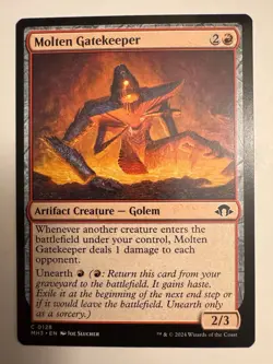 Molten Gatekeeper, Modern Horizons 3, Near Mint x 1 MTG - Image 1