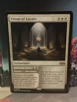 Virtue of Loyalty Wilds of Eldraine Regular - Image 1