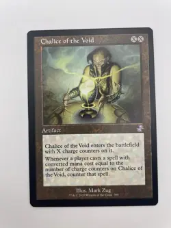 1xMTG Chalice Of The Void-Retro Frame-Time Spiral Remastered-NM - Image 1