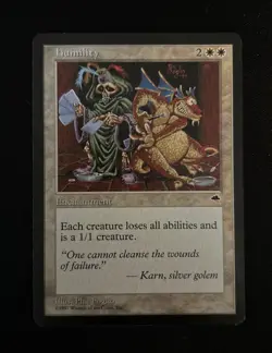 Magic the Gathering MTG Humility - Tempest LP - Image 1