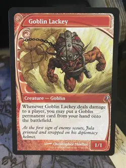 Goblin Lackey Future Sight Mystery Booster 2 MTG Magic - Image 1