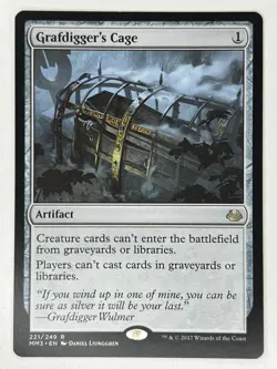 Grafdigger's Cage R Modern Masters 2017 221 NM - Image 1