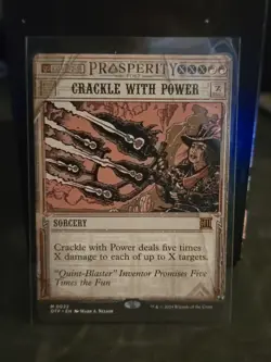 Crackle with Power Outlaws of Thunder Junction: Breaking News Regular - Image 1