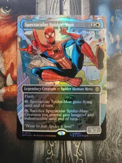 Spectacular Spider-Man (Borderless) Marvel's Spider-Man Foil - Image 1