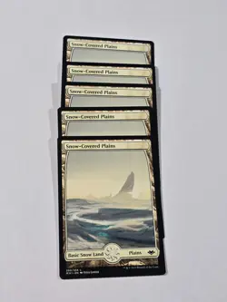 5x Snow Covered Plains - Modern Horizons 1 - MH1 - Near Mint - MTG - Image 1