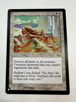 MTG TCG Catastrophe The List Reprints Regular - Image 1