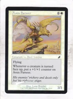 MTG: Scourge: Foil: Aven Farseer - Image 1
