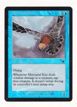 MTG: Scourge: Foil: Mercurial Kite - Image 1
