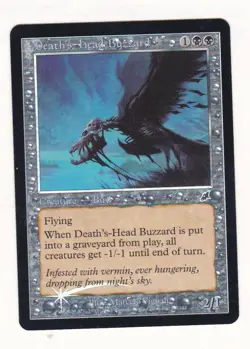 MTG: Scourge: Foil: Death's-head Buzzard - Image 1