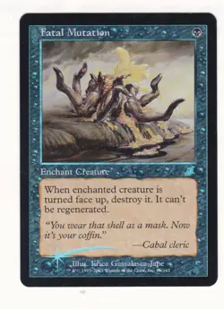 MTG: Scourge: Foil: Fatal Mutation - Image 1