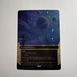 MTG - Mirrorpool (0117) (Borderless) (Galaxy Foil) Edge of Eternities - Image 1