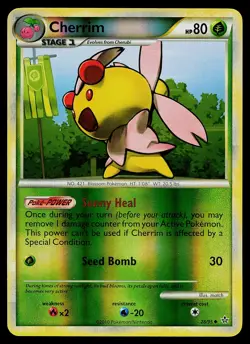 Pokemon Card - Cherrim Unleashed 28/95 Reverse Holo - Image 1