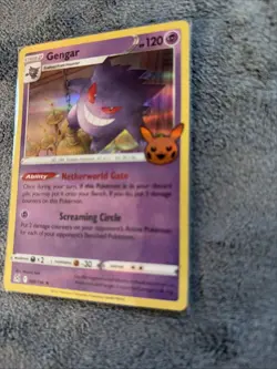 Pokemon TCG Gengar Lost Origin Holo Card 66/196 2022 Rare trick or trade - Image 3