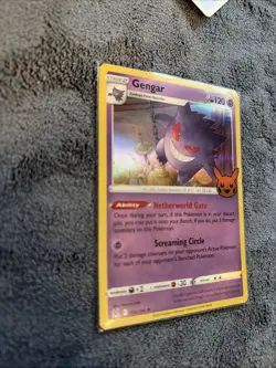 Pokemon TCG Gengar Lost Origin Holo Card 66/196 2022 Rare trick or trade - Image 4