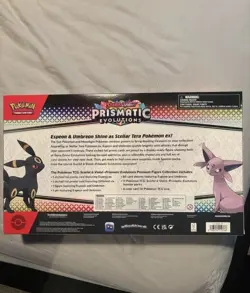 Pokemon TCG : S&V Prismatic Evolutions - Premium Figure Collection New & Sealed - Image 2