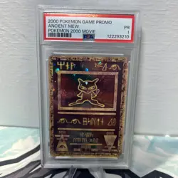 2000 Pokemon Game Movie Promo PSA 1 Ancient Mew Holo - Image 1