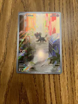 Pokemon TCG Litleo Illustration Rare 139/132 Mega Evolutions - Image 1